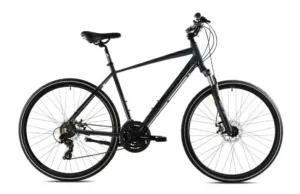 Bicicleta barbati 28 Capriolo Roadster aluminiu negru gri 20