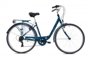 Bicicleta dama 28 Capriolo Diana-S aluminiu verde 18