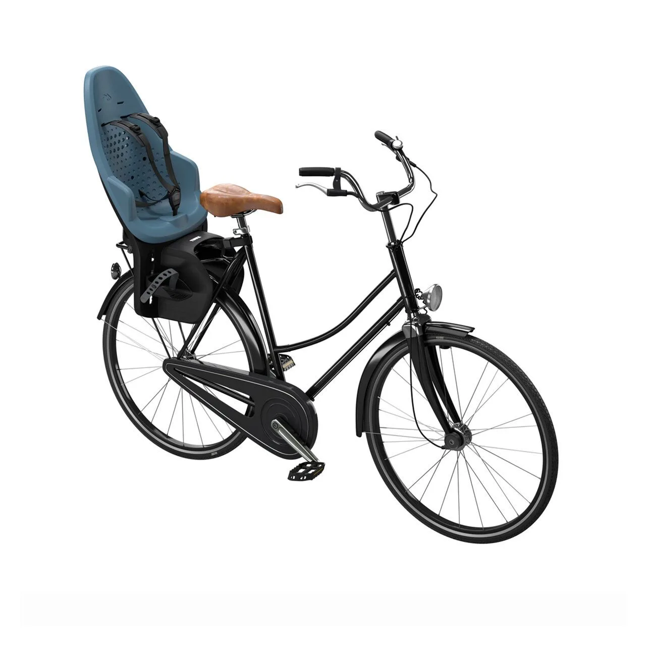 Thule Yepp 2 Maxi Rack mount Bike Seat Aegean blue - imagine 4