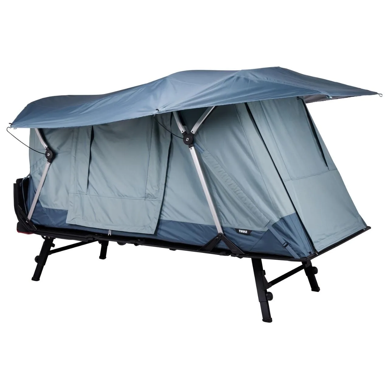 Cort Thule Outset 3 persoane dark slate pe carligul de remorcare - imagine 6