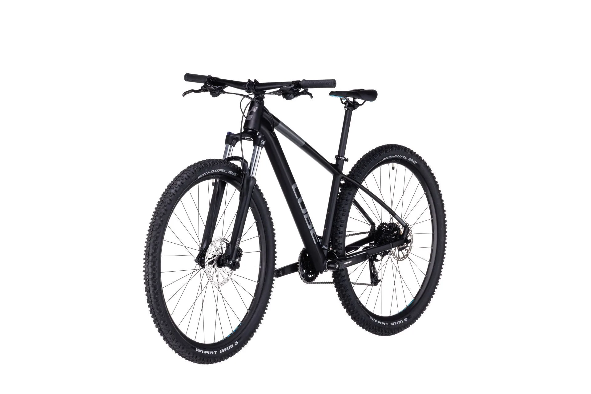 Bicicleta Cube Aim Race black azure 20 29 L - imagine 3