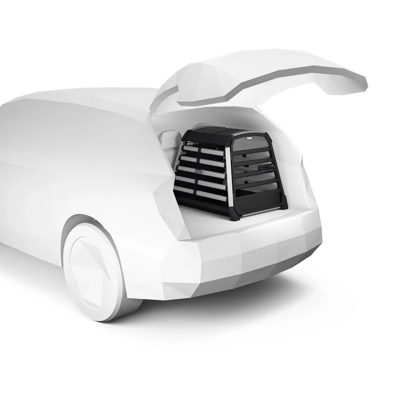 Thule Allax cutie transport caine L compact negru gri - imagine 4