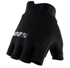 Manusi 100Percent Exceeda gel short finger S solid black