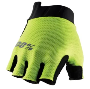 Manusi 100Percent Exceeda gel short finger L fluo yellow
