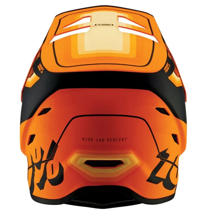 Casca 100Percent Status topenga orange/black XL - imagine 3