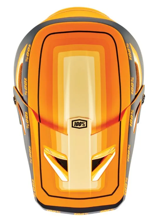 Casca 100Percent Status topenga orange/black XL - imagine 4