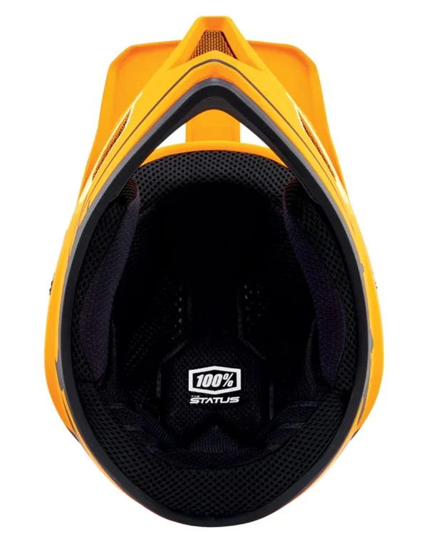 Casca 100Percent Status topenga orange/black XL - imagine 5