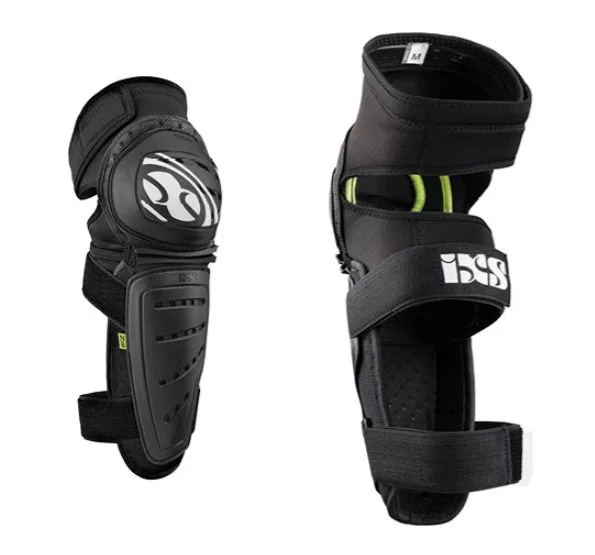 Genunchiere iXS Malet black M