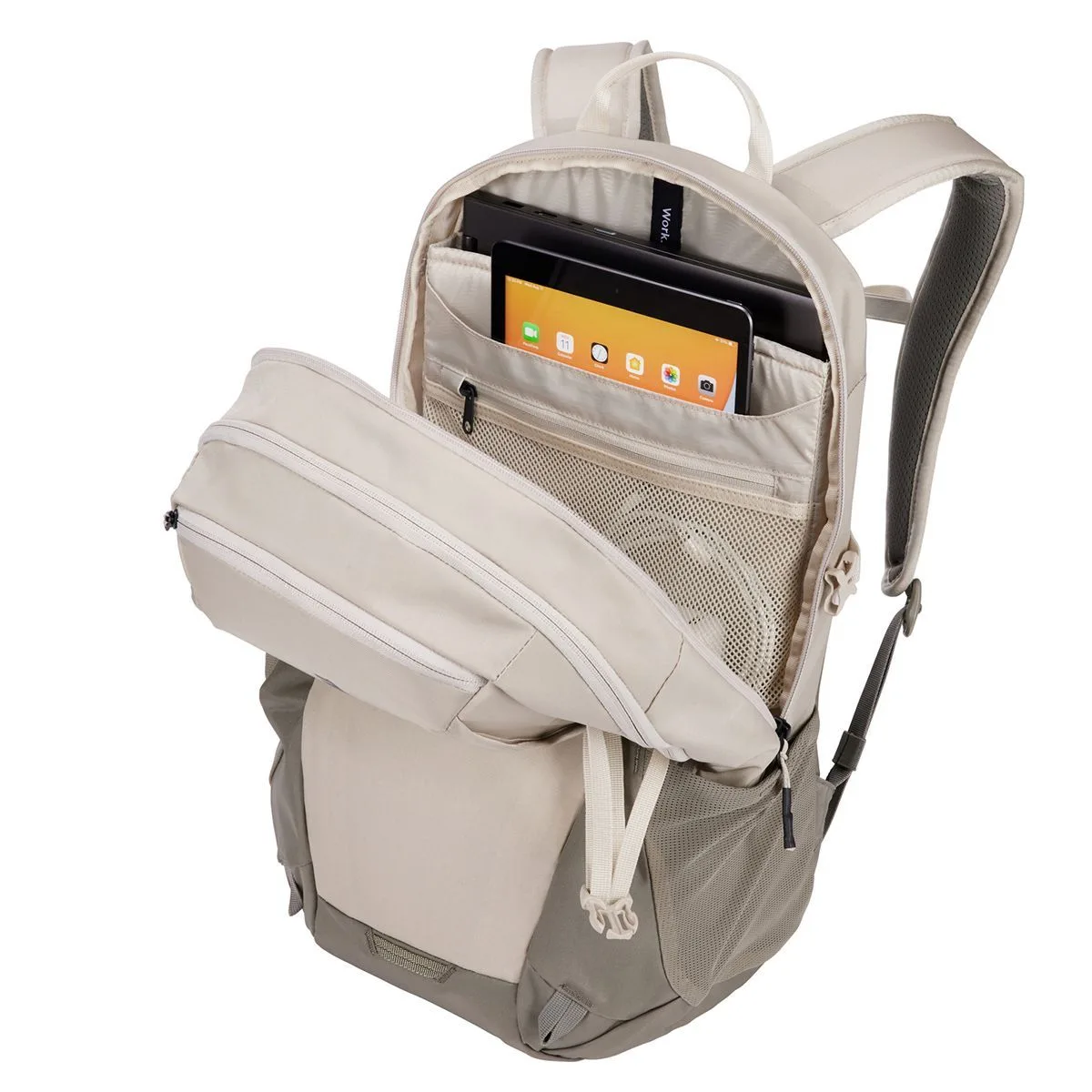 Rucsac Thule Enroute laptop backpack 23 L pelican gray/vetiver gray - imagine 3