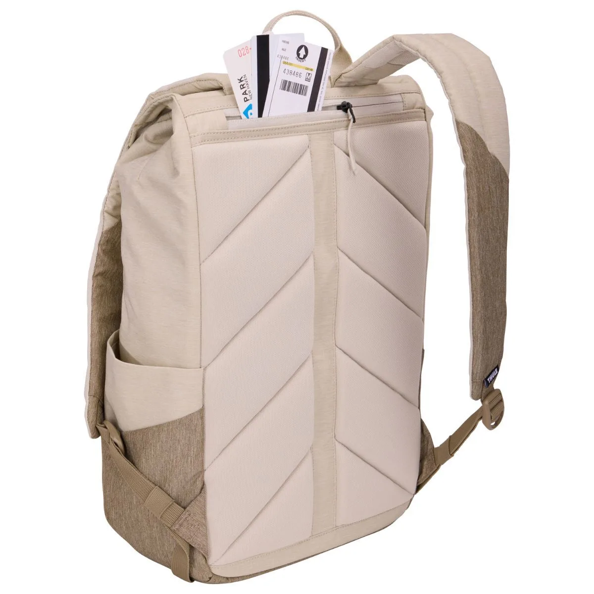 Rucsac Thule Lithos backpack 16 L pelican gray/faded khaki - imagine 8