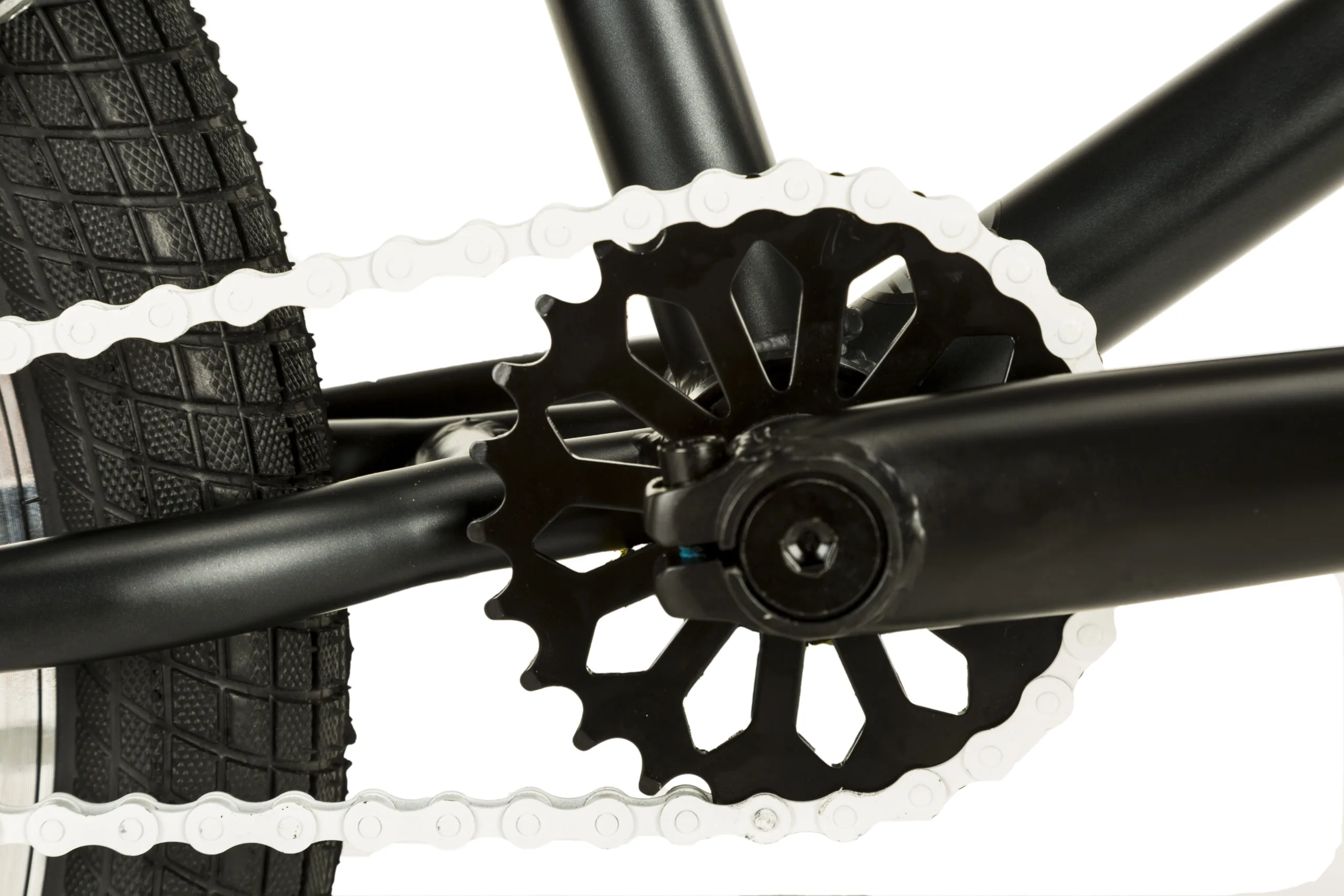 Bicicleta BMX Drag Revolt SS 20 negru alb - imagine 3