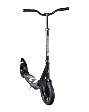 Scooter Six Degrees aluminiu AIR black 300mm 205mm