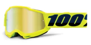 Ochelari 100Percent Accuri Gen2 Youth antifog clear lens fluo yellow