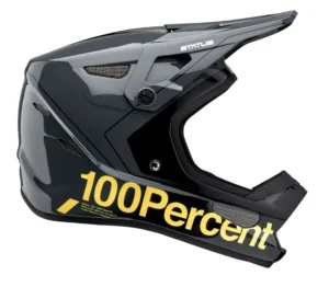 Casca 100Percent Status DH/BMX Carby Charcoal XS
