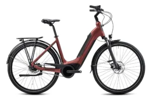 e-bike Winora Tria N8 Eco 400Wh Low velvet red matt 56
