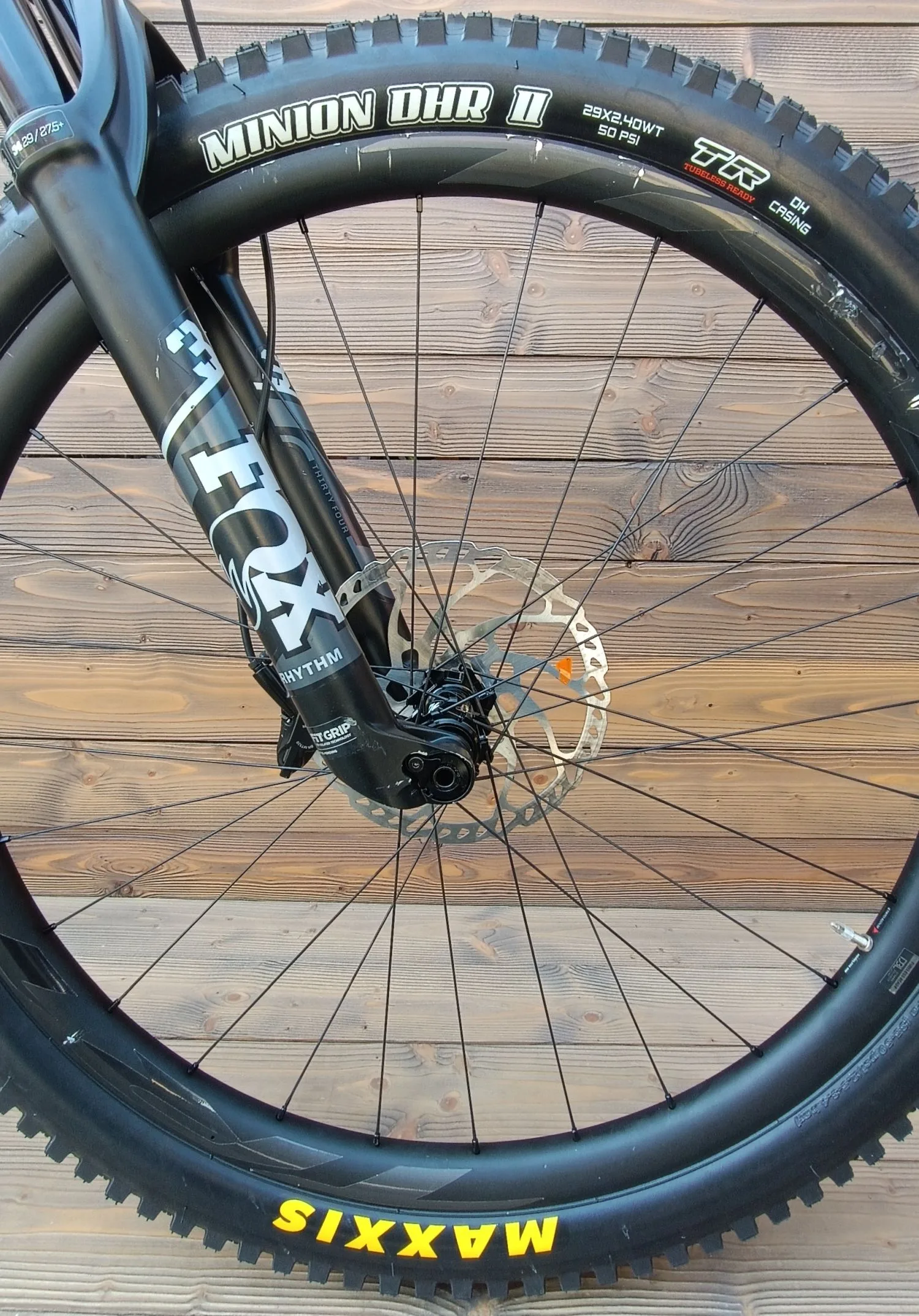 Bicicleta Second Hand Giant Trance X verde negru Fox - marime M - imagine 3