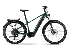 e-bike Haibike TREKKING 5 27.5 High Cues 11 720Wh 2025 L olive/red gloss glossy