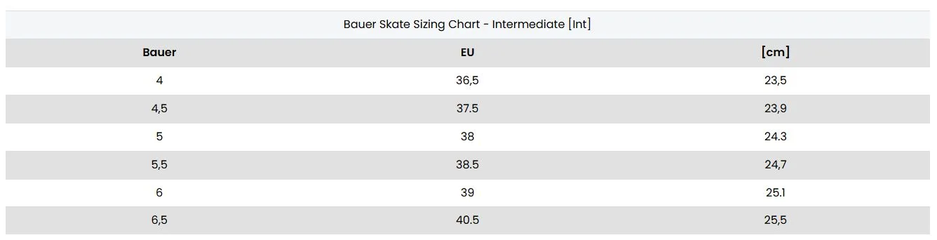 Patine BAUER X Intermediar 4ee negru 37.5 - imagine 4