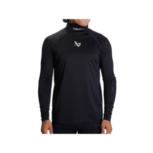Bluza BAUER cu gatiera gry/negru yth S