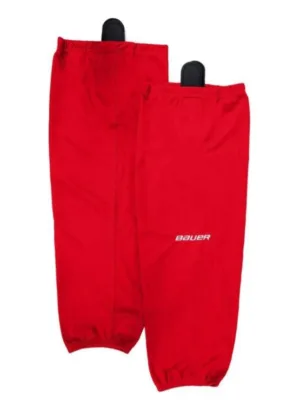 Jambiere BAUER Flex rosu yth L-XL