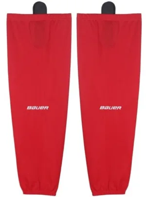 Jambiere BAUER Flex rosu Sr L-XL