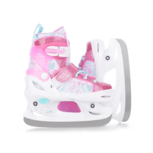 Patine Reglabile TEMPISH ICE SKY GIRL 34-37 pink alb