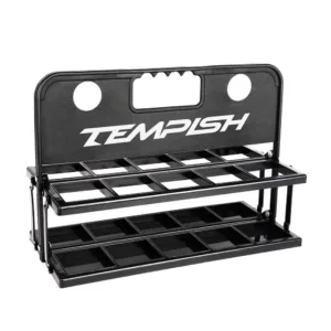 Suport TEMPISH pentru 10 bidoane negru