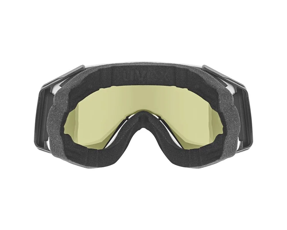 Ochelari schi UVEX Gravity FM white mat/silver-green - imagine 3