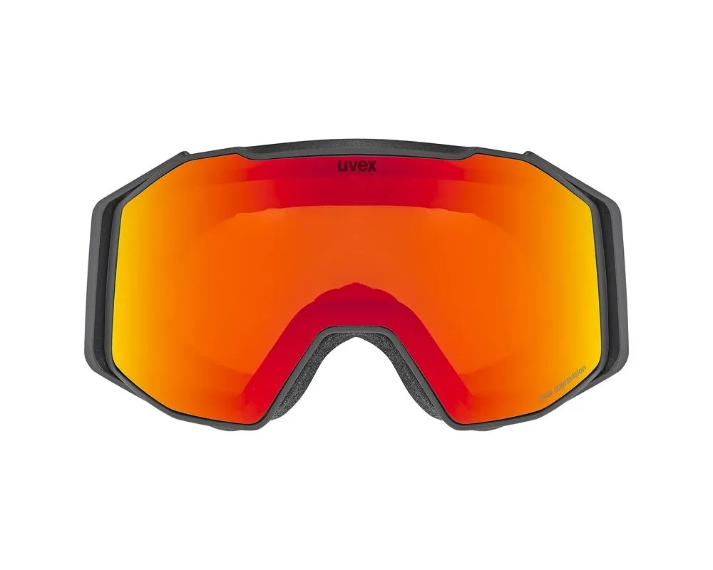 Ochelari schi UVEX Gravity FM black mat/red-clear - imagine 2