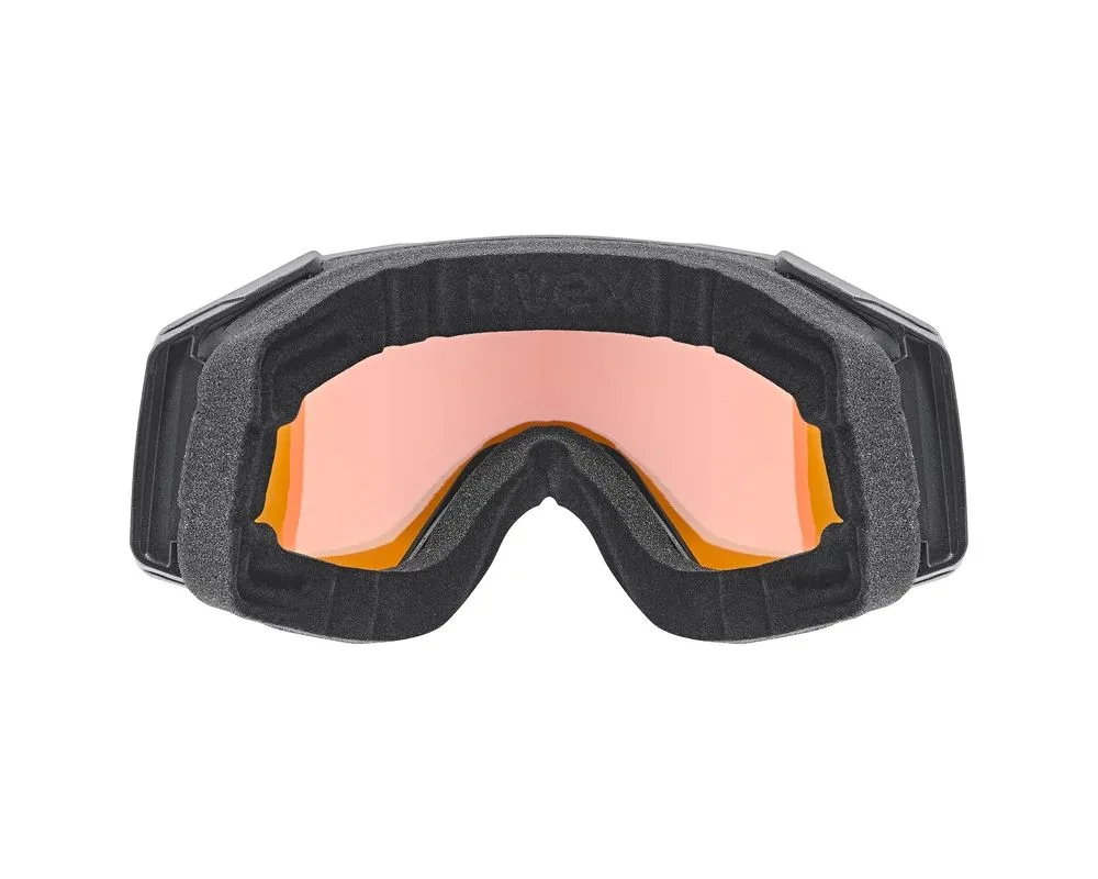 Ochelari schi UVEX Gravity FM black mat/red-clear - imagine 3