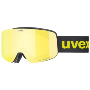 Ochelari schi Uvex Pwdr FM black matt dl/yellow-clear S3
