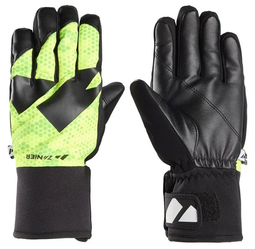 Manusi Zanier SHREDDER.STX Jr black-lime size 4