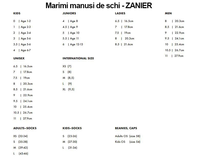 Manusi Zanier SEEFELD.STX MITTEN Lady white-black size 8 - imagine 2