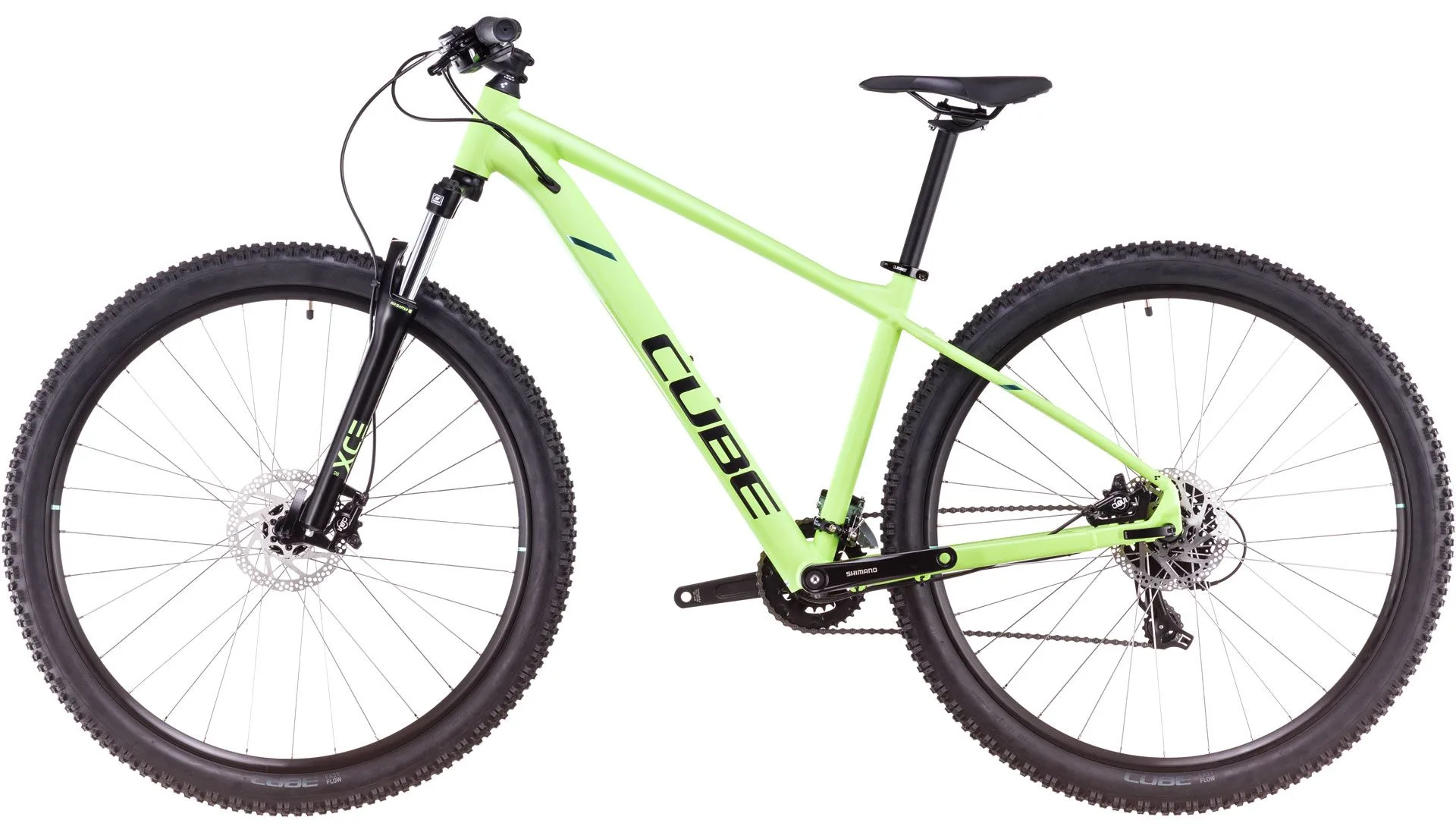 Bicicleta Cube Aim ONE lemonsqueeze black 14 27.5 XS - imagine 2