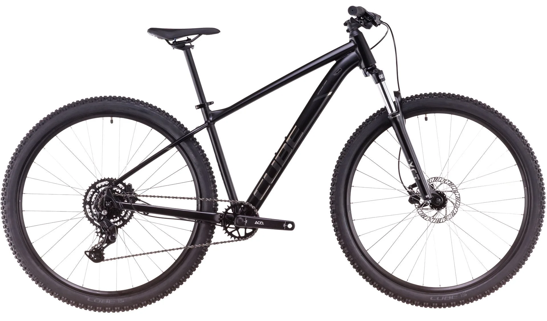 Bicicleta Cube Aim Pro black slateblack 19 29 L