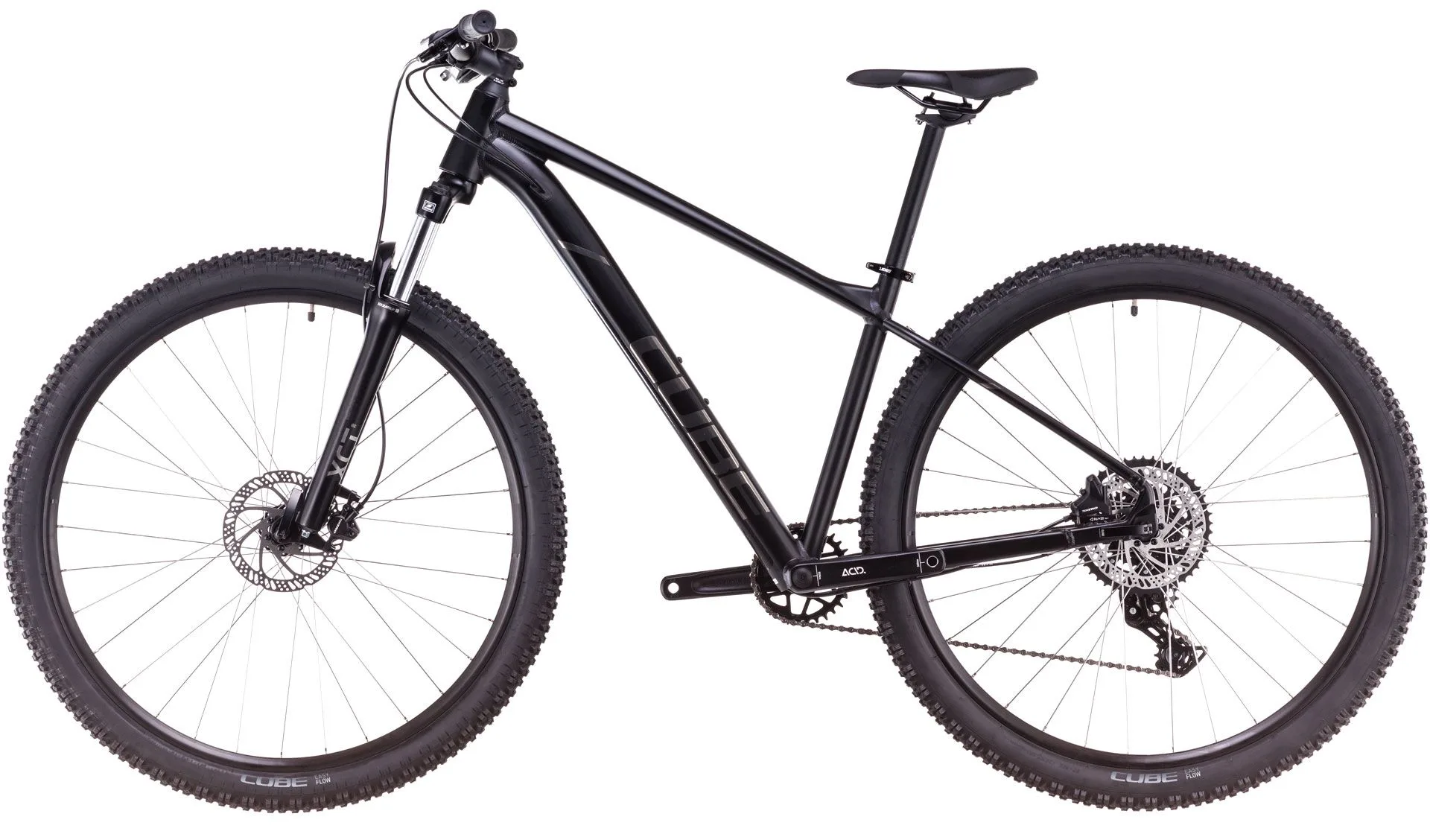 Bicicleta Cube Aim Pro black slateblack 19 29 L - imagine 2