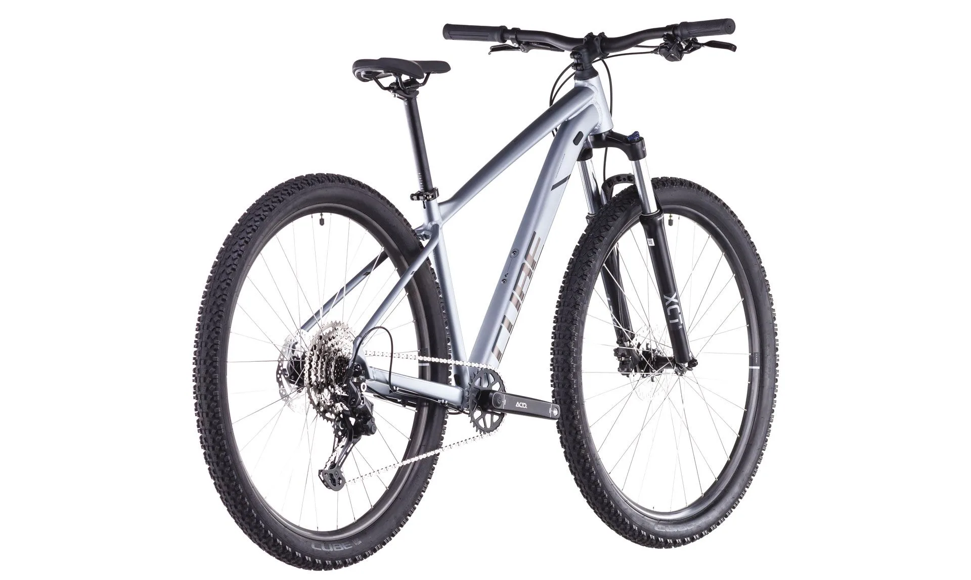 Bicicleta Cube Aim Race slategrey rainbowblack 19 29 L - imagine 3