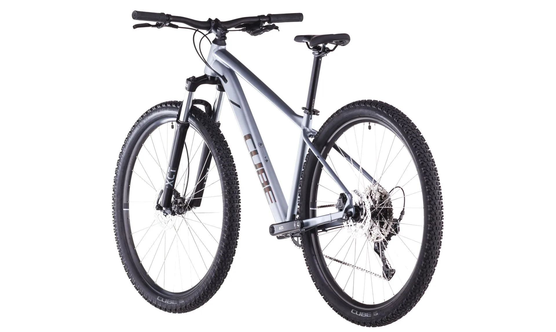 Bicicleta Cube Aim Race slategrey rainbowblack 19 29 L - imagine 4