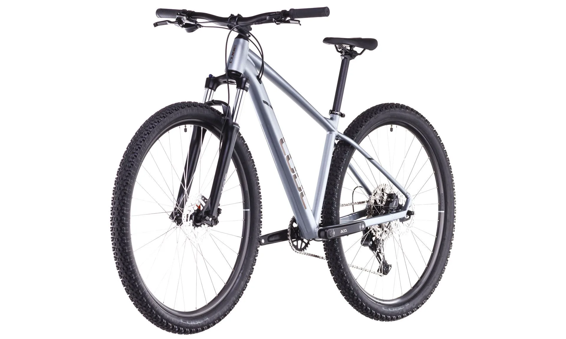Bicicleta Cube Aim Race slategrey rainbowblack 19 29 L - imagine 5