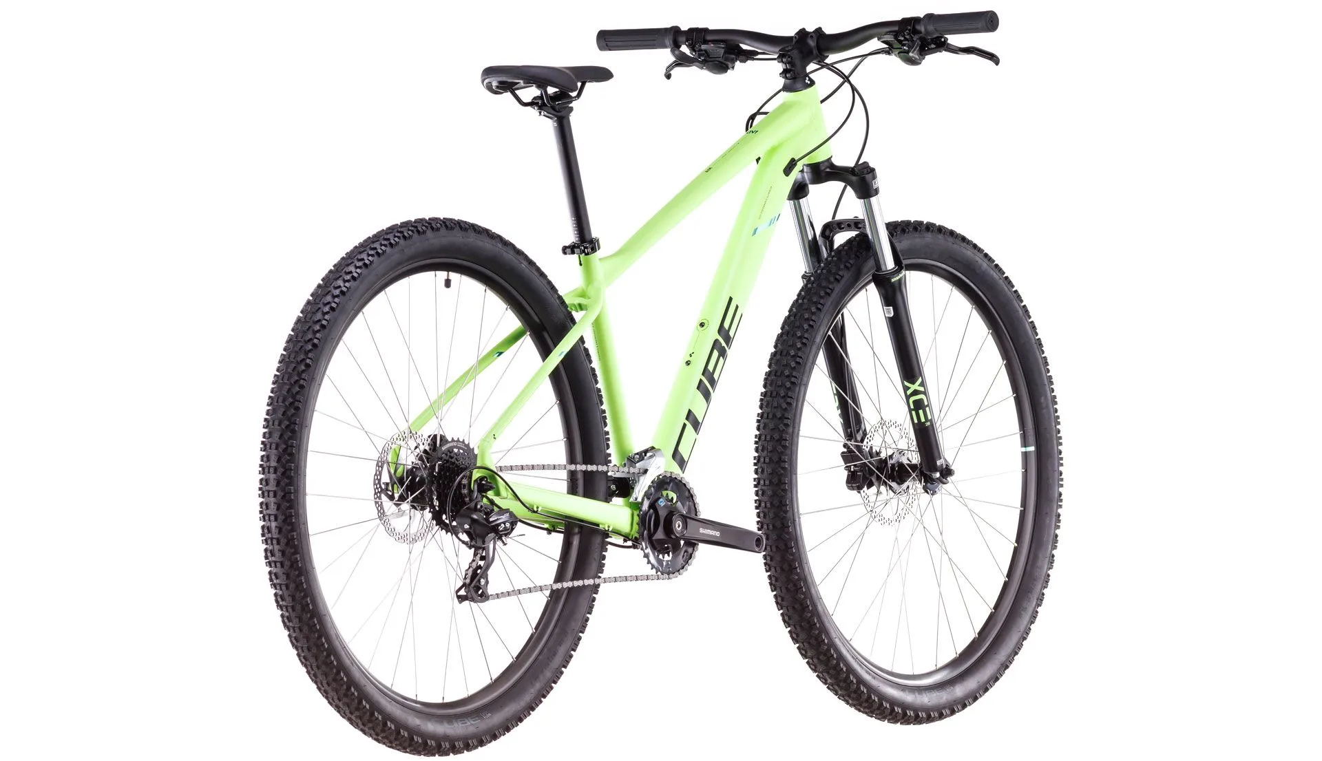 Bicicleta Cube Aim ONE lemonsqueeze black 17 29 M - imagine 3