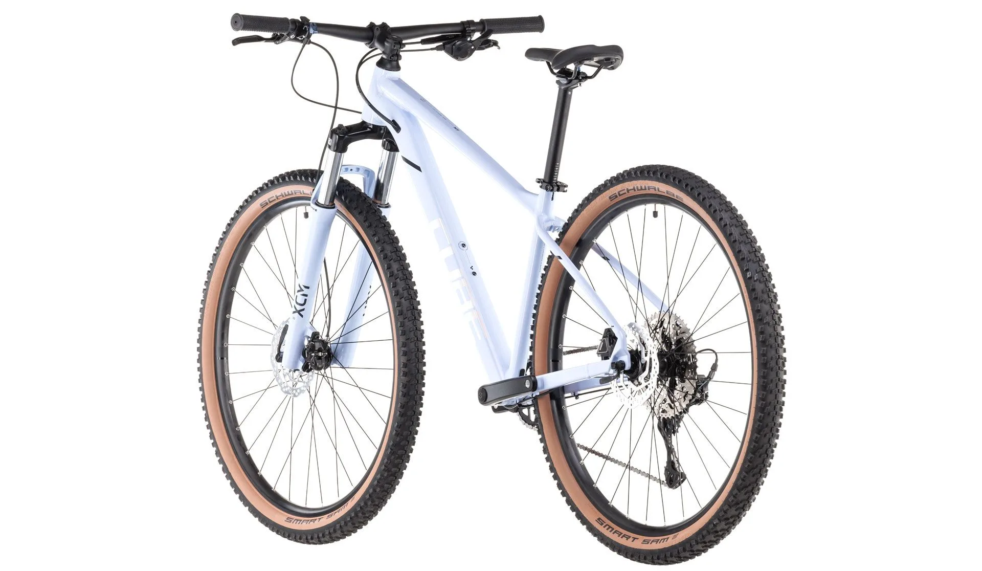 Bicicleta Cube Aim SLX blueblossom pearl 15 27.5 S - imagine 4