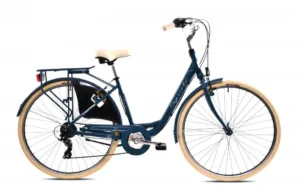 Bicicleta dama 28 Capriolo Diana-S aluminiu albastru mat 18