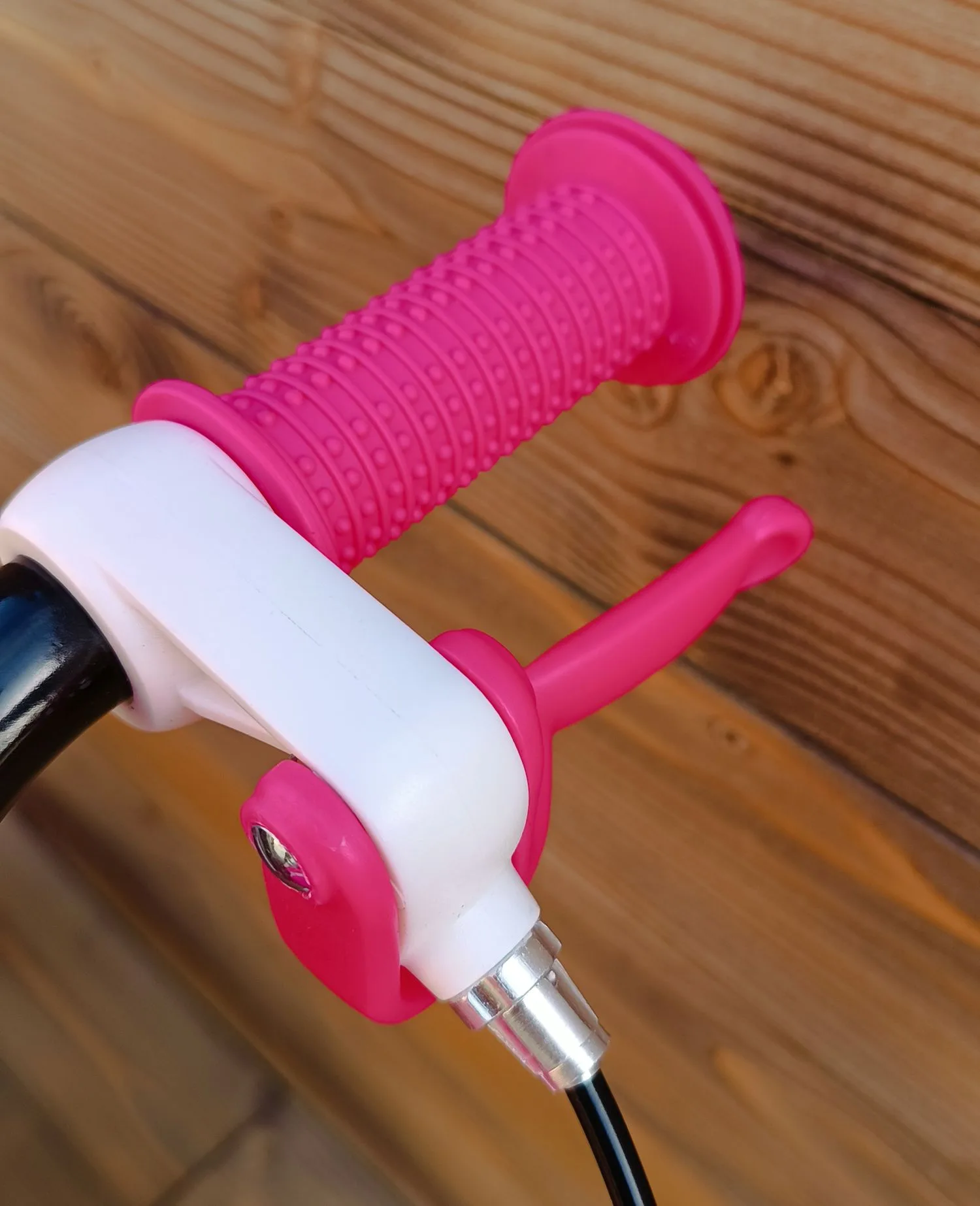 Bicicleta copii 12 Capriolo Viola pink alb - imagine 7