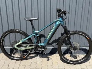 e-bike second hand Haibike Alltrail 9 glossy metal blue olive