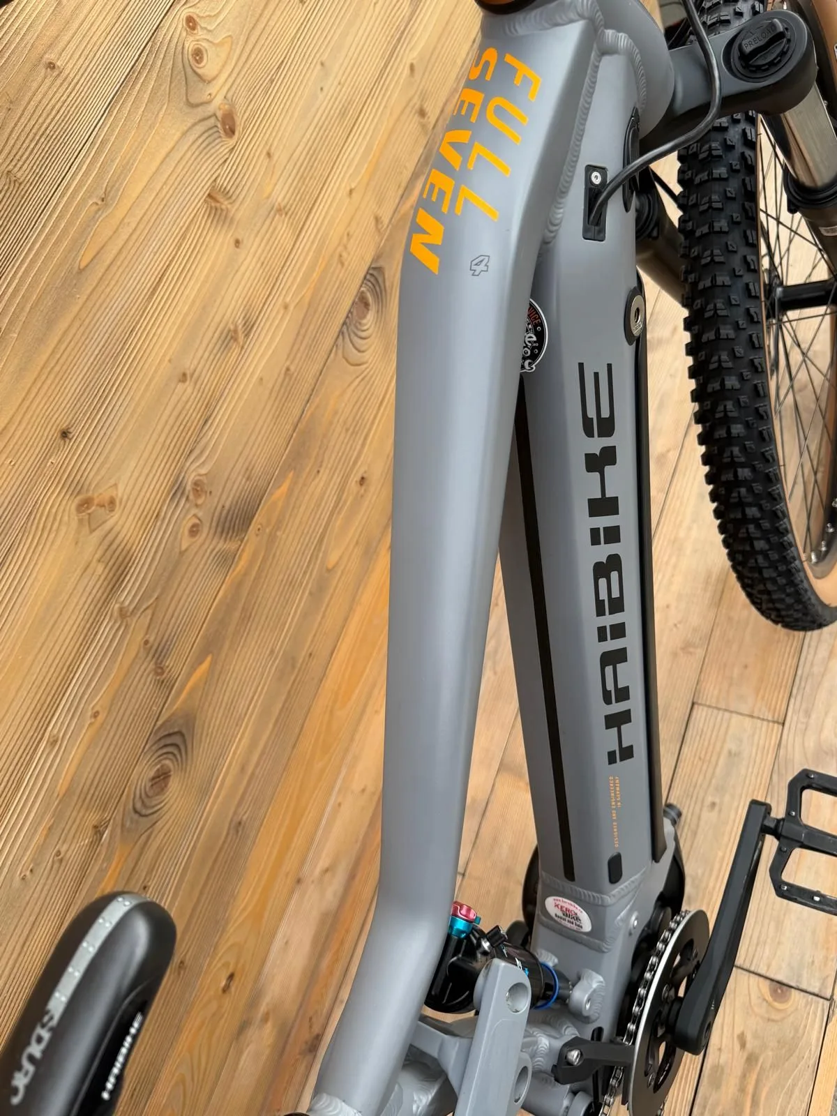 e-bike second hand Haibike FullSeven 4 gri S - imagine 3