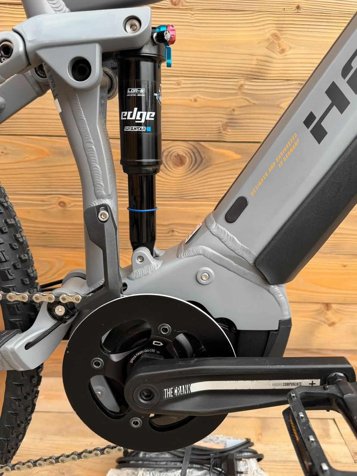 e-bike second hand Haibike FullSeven 4 gri S - imagine 5