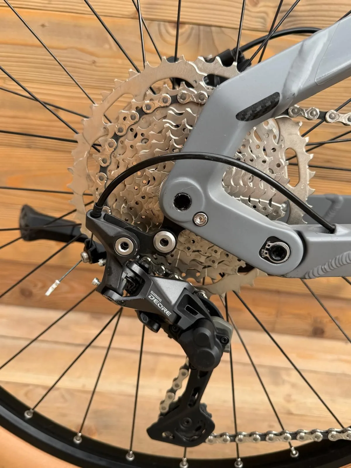 e-bike second hand Haibike FullSeven 4 gri S - imagine 7