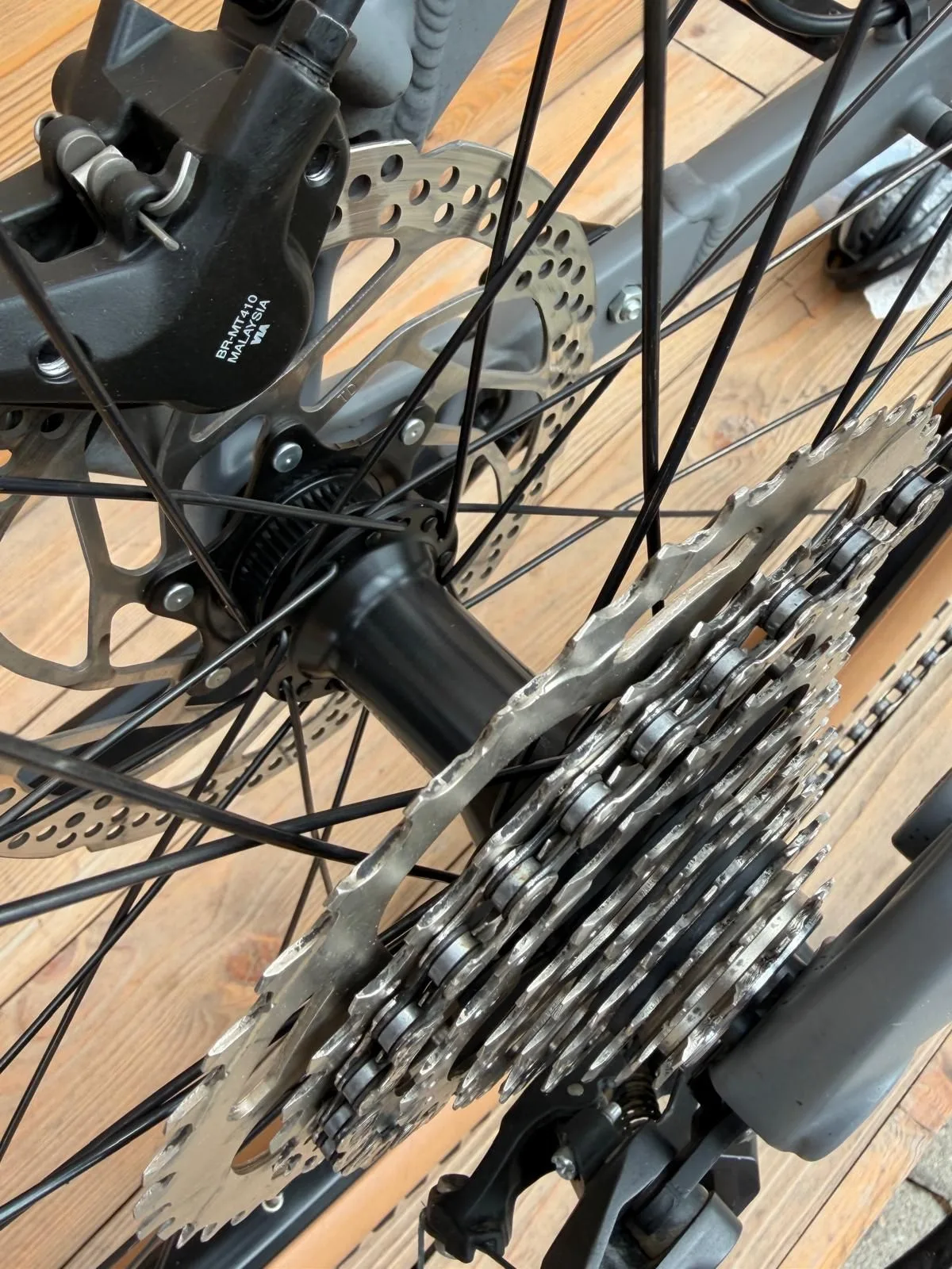 e-bike second hand Haibike FullSeven 4 gri S - imagine 9
