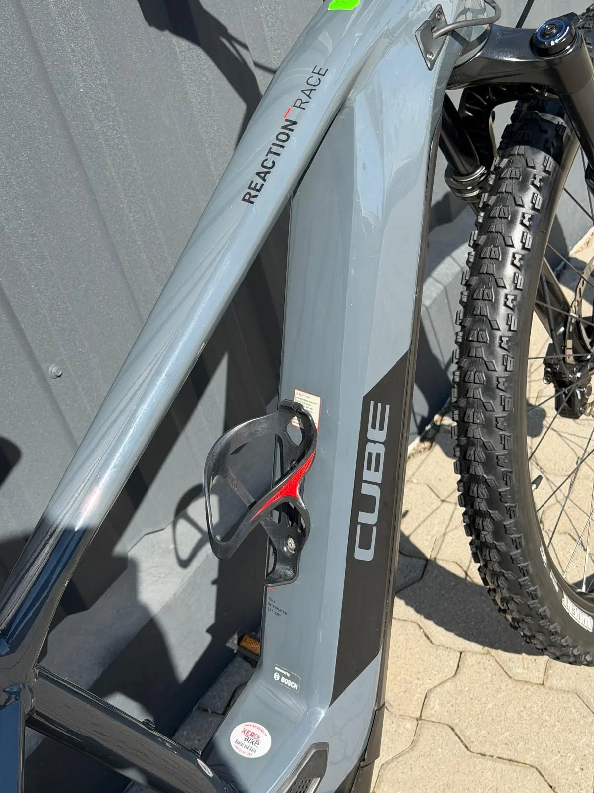 e-bike second hand CUBE Reaction Race gri M - imagine 6