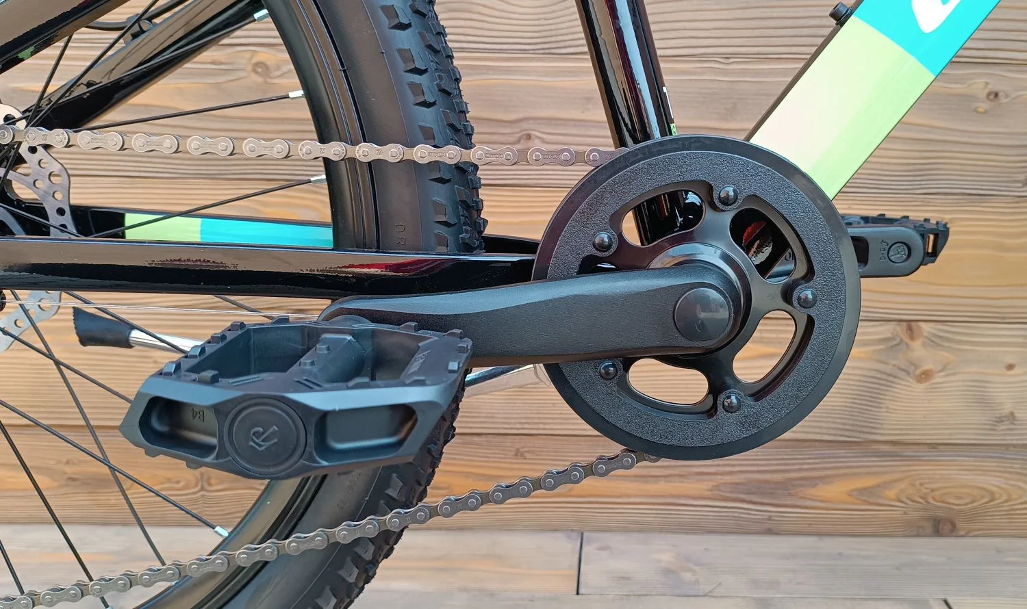 Bicicleta copii 24 Capriolo LC aluminiu negru albastru 12 - imagine 5